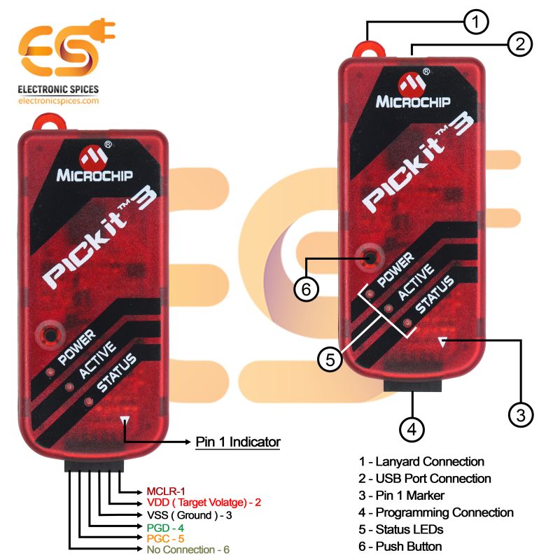 Pickit cheap 3 connector